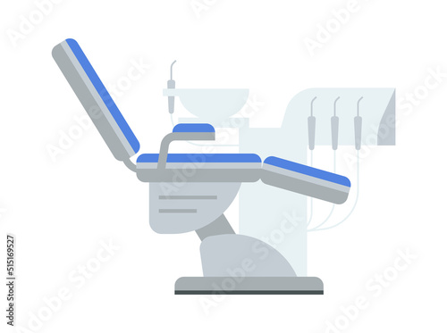 Dentist chair Medical Equipment. Vector illustration
