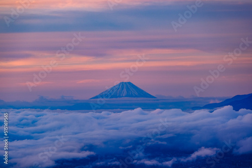 富士山と雲海