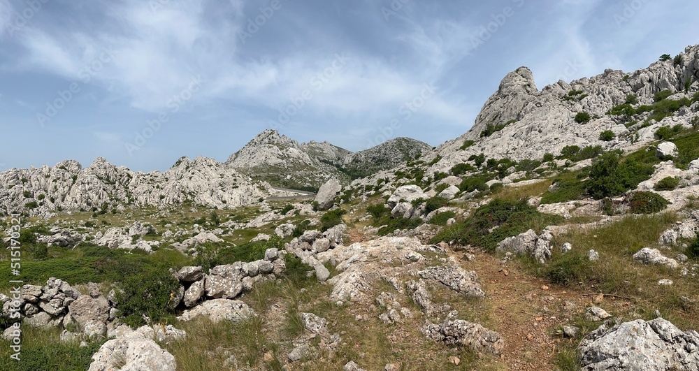 Tulove grede - beautiful part of Velebit mountain in Croatia