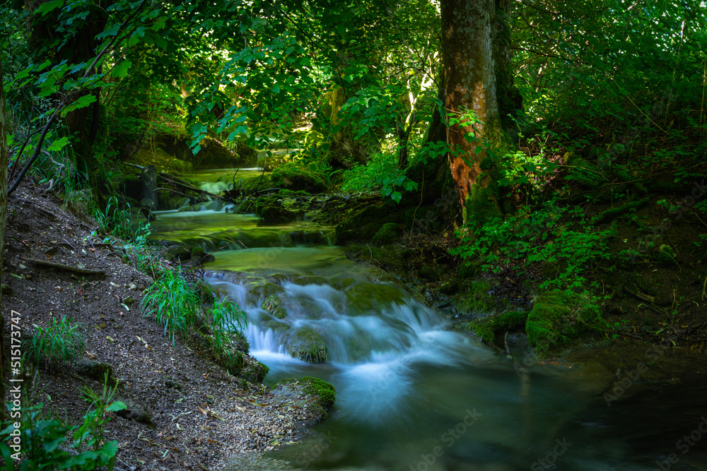 beautiful stream with current beautiful stream with current