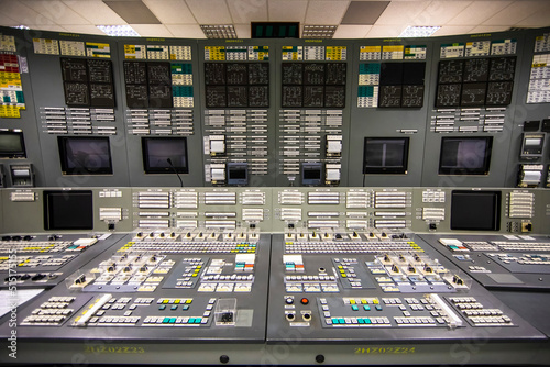 Vilnius Lithuania 2022-07-05
Control room of a russian nuclear power generation plant