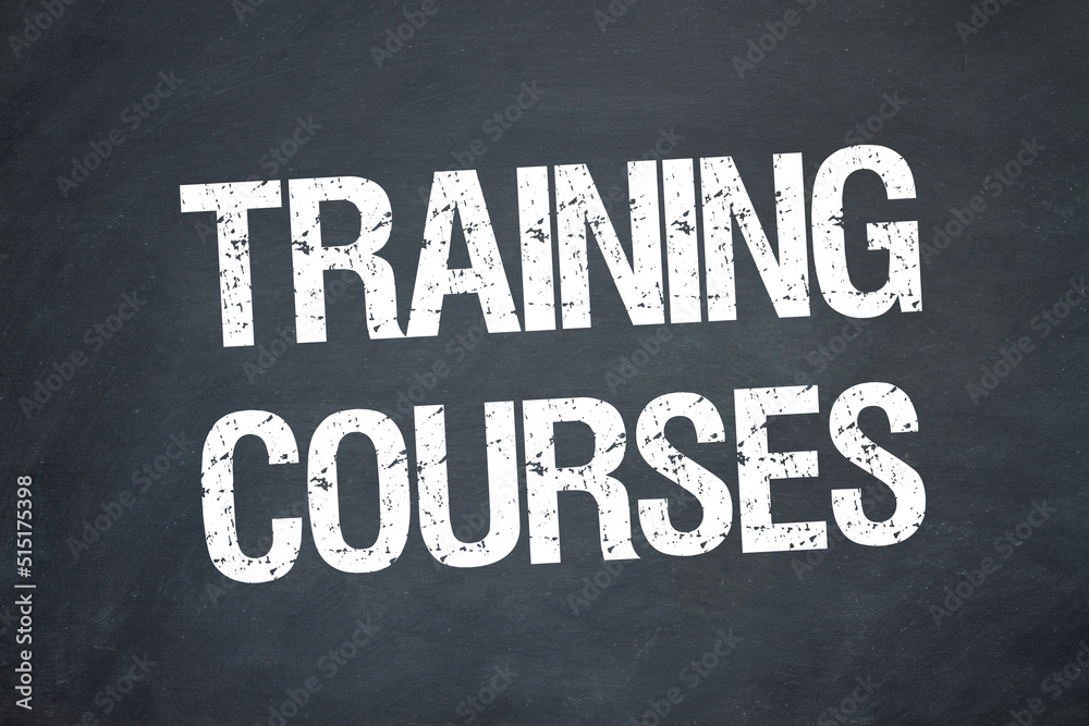 Fototapeta premium Training Courses