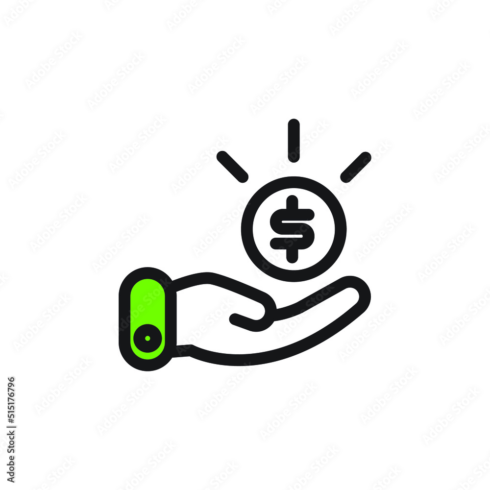 illustration of flat line icon and green color. for websites, applications, businesses and others. illustration of flat line icon and green color. for websites, applications, businesses and others.