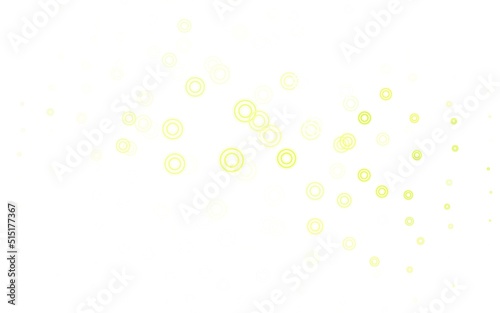 Light Green, Red vector background with spots. © smaria2015
