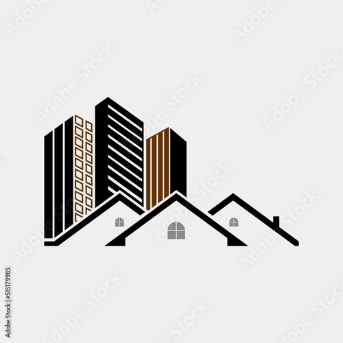 logo building real estate company name