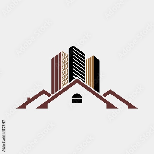 logo building real estate company name