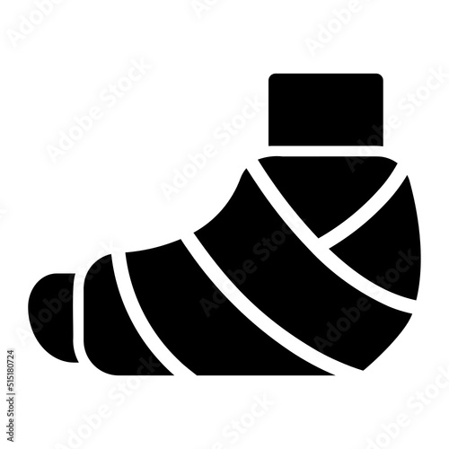 injury glyph icon