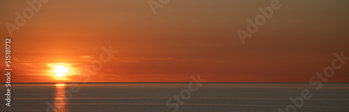 sunrise over the sea - landscape background 