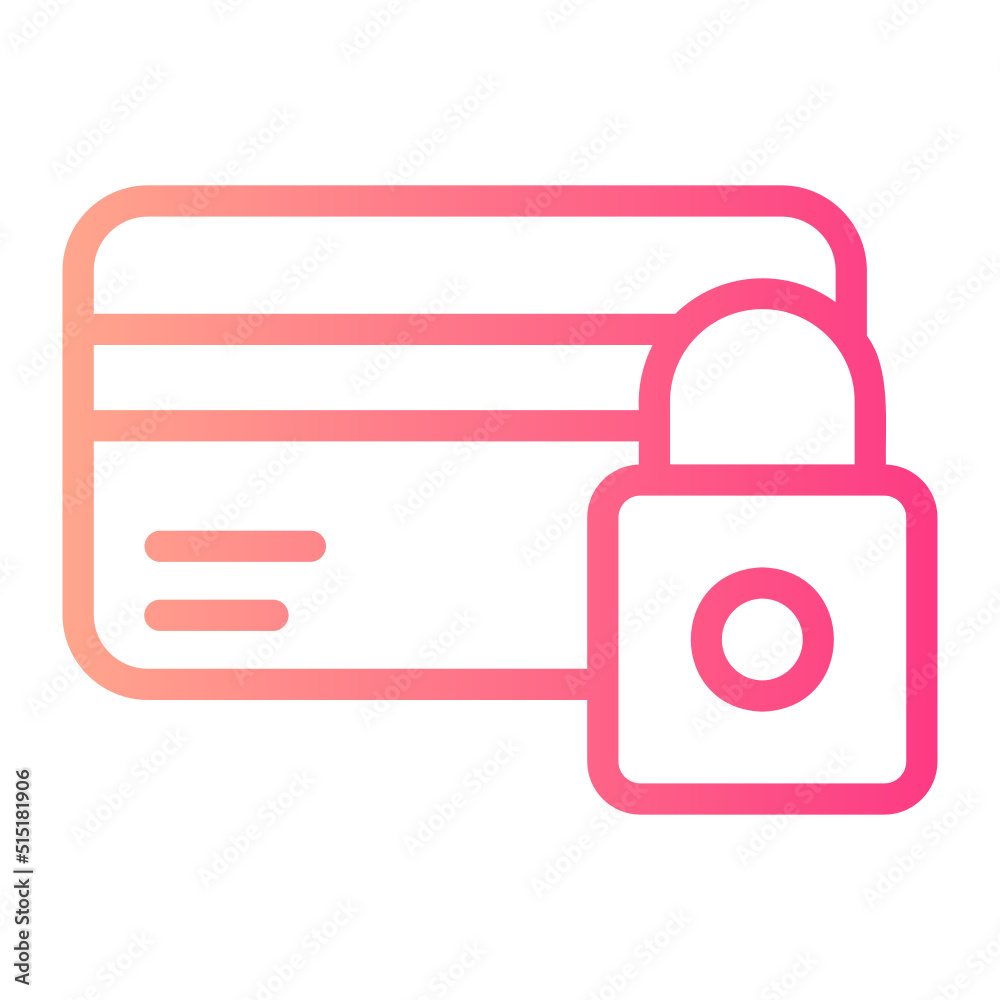 blocked gradient icon blocked gradient icon