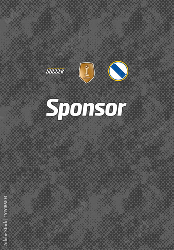 Soccer jersey design for sublimation 