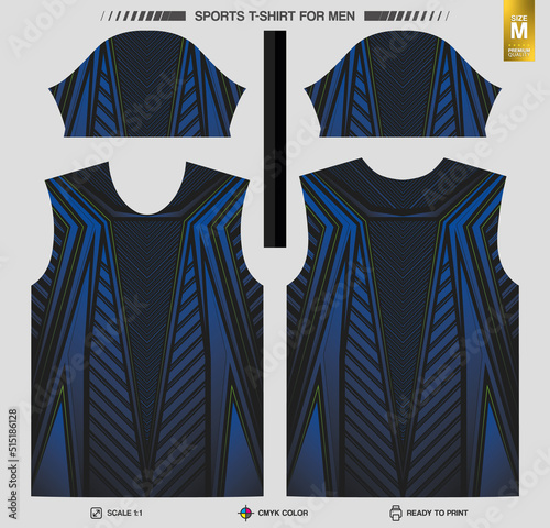 Ready to print sports t-shirt