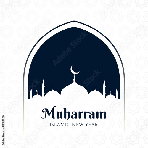Minimal islamic new year style