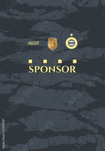 Soccer jersey design for sublimation 