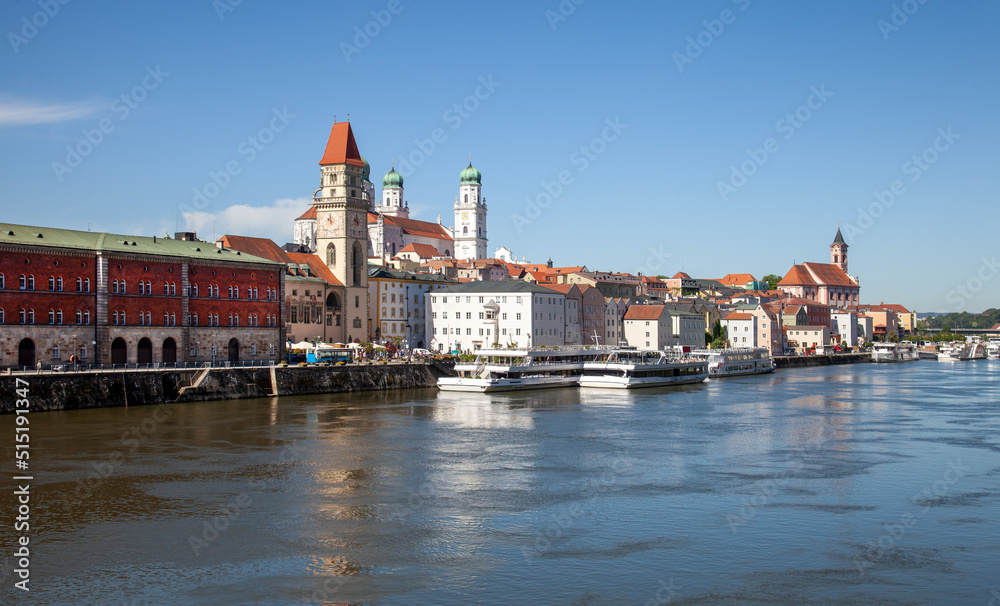 Naklejka premium Passau in Bayern