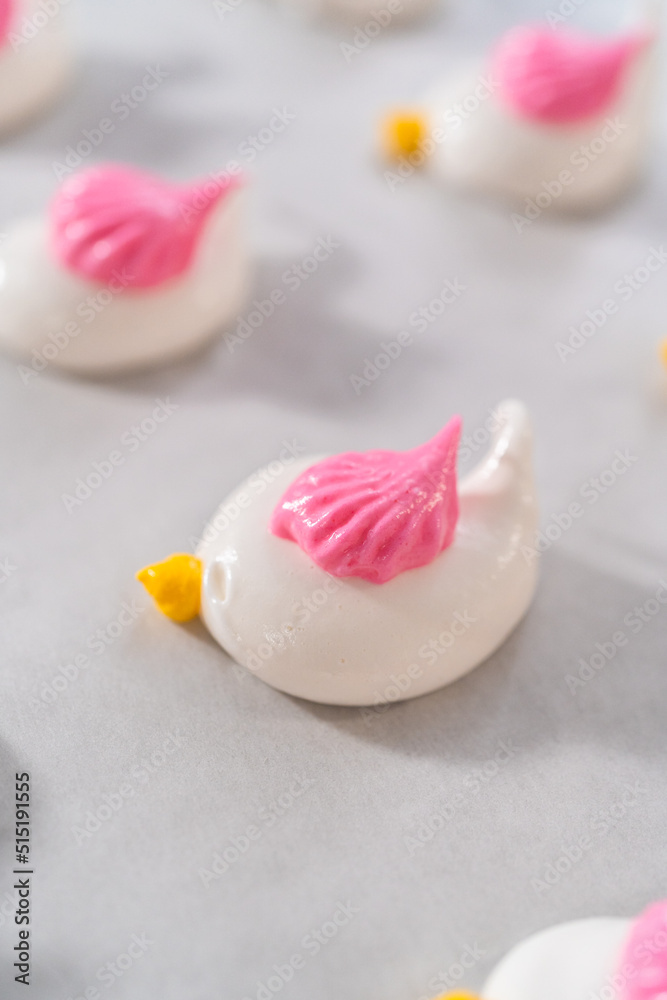 Easter Meringue Cookies