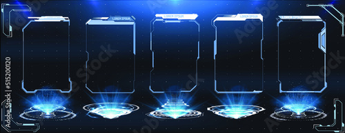vr Sci-fi digital interface elements HUD for Game, UI, UX, KIT.  VR, icons, bar labels and lines. HUD collection for UI, UX, GUI design. Vector graphics and other. HUD UI, VR vector elements.