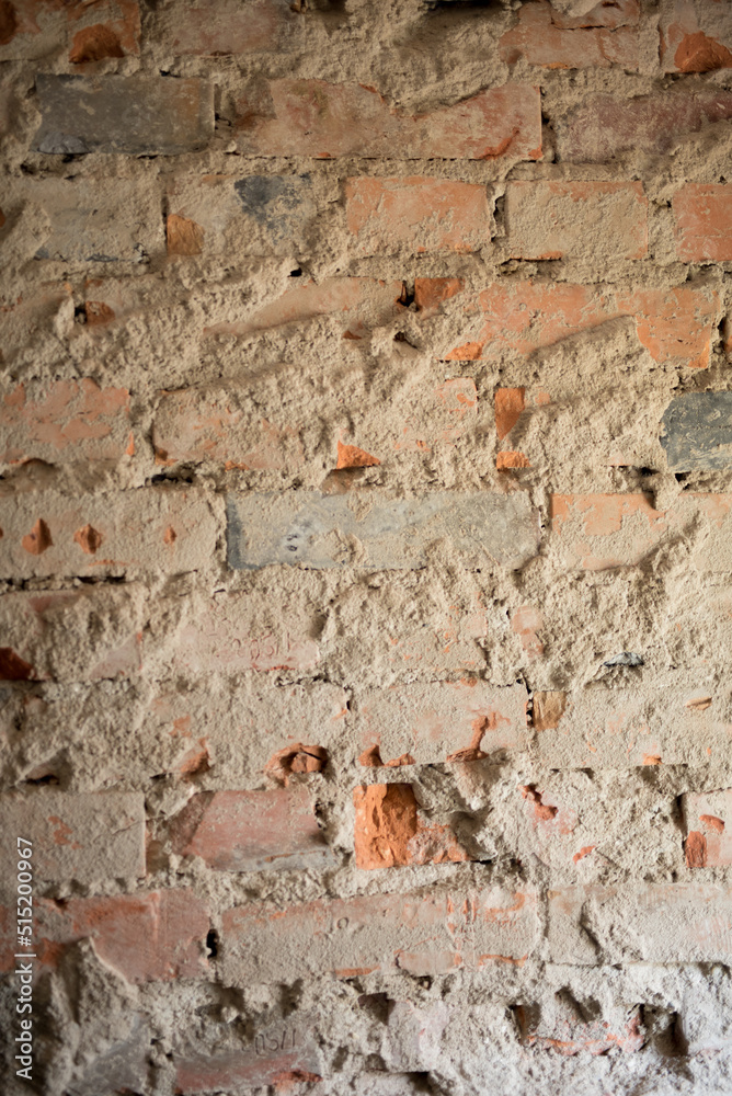 Fototapeta premium fragment ceglanego muru