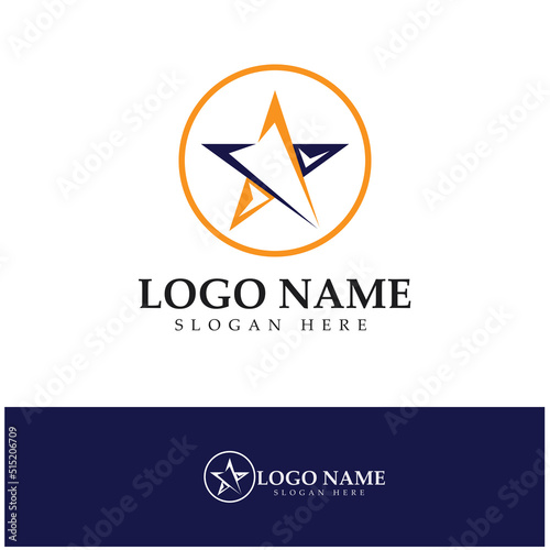 Star logo design illustration vector with modern concept Free Download Star logo design illustration vector with modern concept - GFXLoad