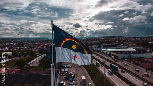 Bandeira Pernambuco Nordeste Sertão Caatinga Agreste Viagem Viajar Turismo Feira Pernambucano Cidade Nordestina Paisagem Drone Símbolos