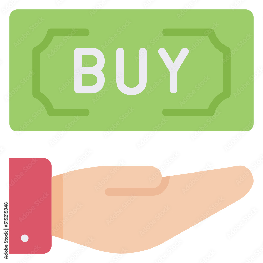 Buy flat icon. Can be used for digital product, presentation, print design and more.
