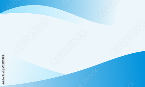 Blue curve background. Simple blue curve background for business. Applicable for Presentation, Covers, Placards, Posters and Banner