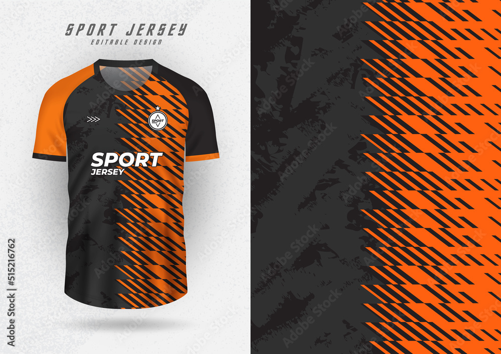 Background Mockup Sports Jerseys Jerseys Running Stock Vector