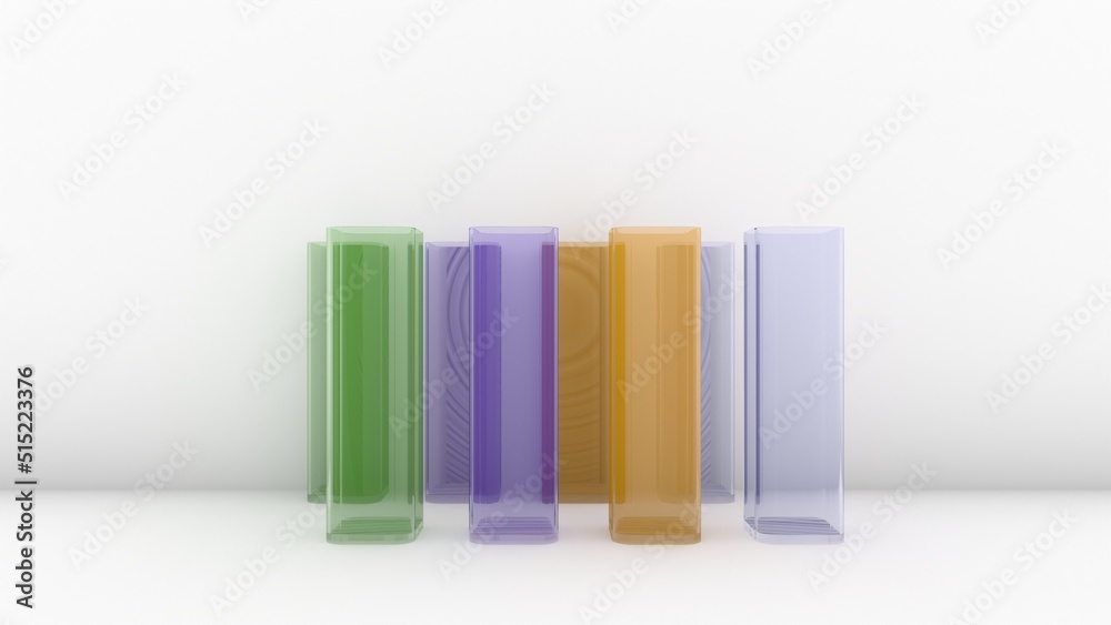 Fototapeta premium glass flasks