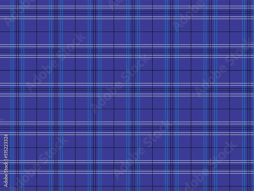 blue Check tartan plaid/ flannel pattern design. it is a buffalo check tartan plaid pattern design in blue color. Seamless textured gingham plaid.
