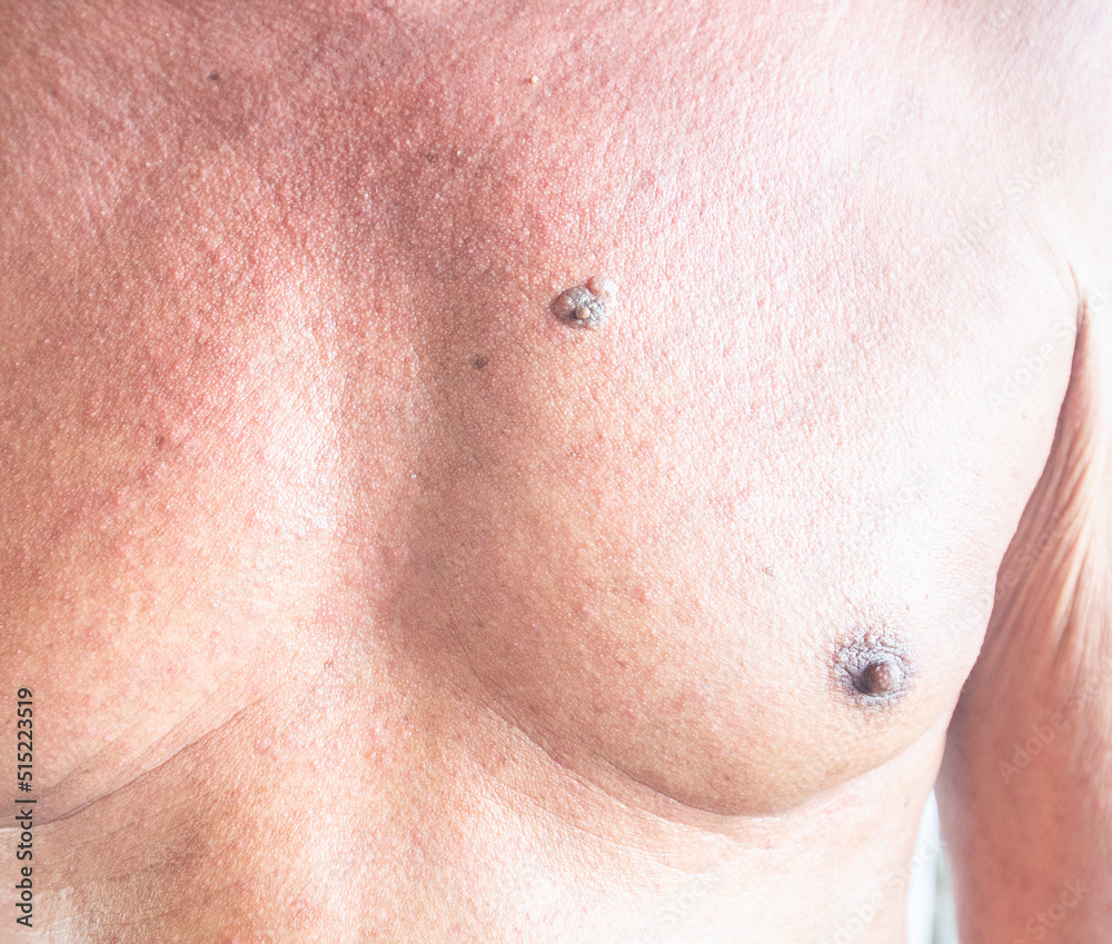 Fototapeta premium close up of a torso