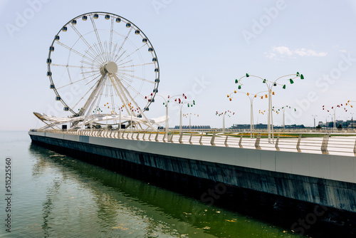 Ferris Wheel also known as the Baku Eye is a Ferris wheel on Baku Boulevard, Azerbaijan.