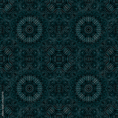 Abstract geometric seamless pattern. Seamless background for design and decoration of packaging, covers, cards. Template for printing on fabric.