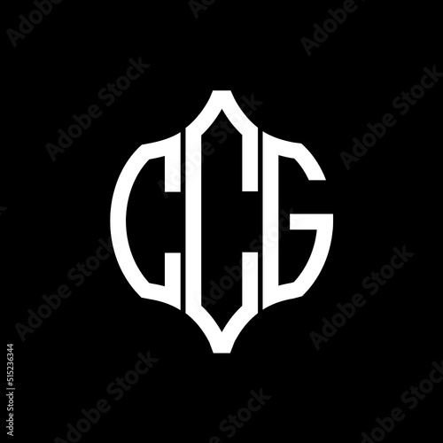 CCG letter logo. CCG best black background vector image. CCG Monogram logo design for entrepreneur and business.
 photo