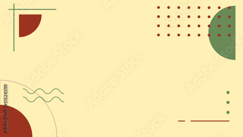 Background in the style of the 80s with multicolored geometric shapes on the black background. Illustration for hipsters Memphis style