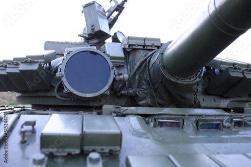 T-80 tank turret photo