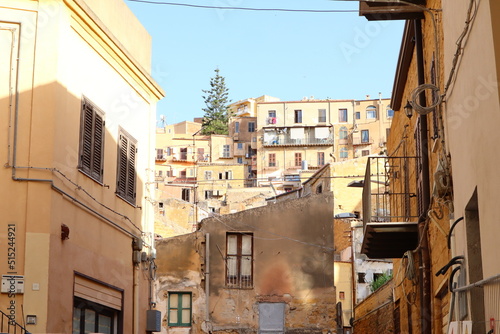 Fototapeta Naklejka Na Ścianę i Meble -  Agrigento, Sicily (Italy): Panoramic view of Agrigento