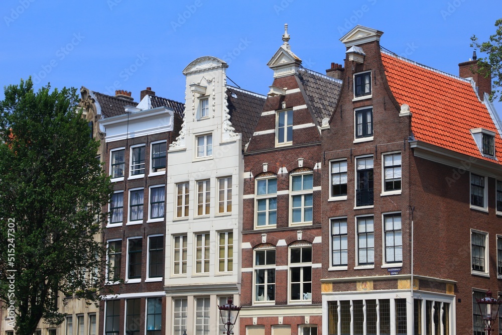 Obraz premium Amsterdam city architecture