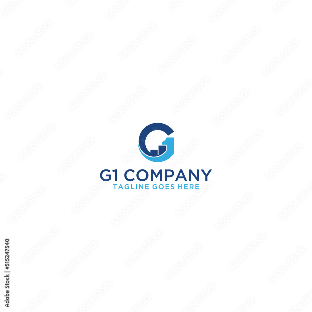 G1 Initial Logo Sign Design G1 Initial Logo Sign Design
