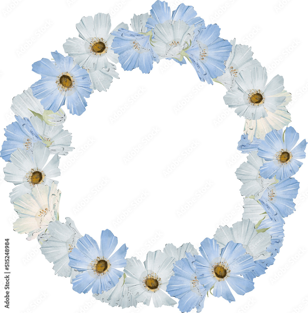 soft blue flower blossom eucalyptus branch foliage lose gyp chrysanthemum feverfew flowers meadow wreath country soft blue flower blossom eucalyptus branch foliage lose gyp chrysanthemum feverfew flowers meadow wreath country