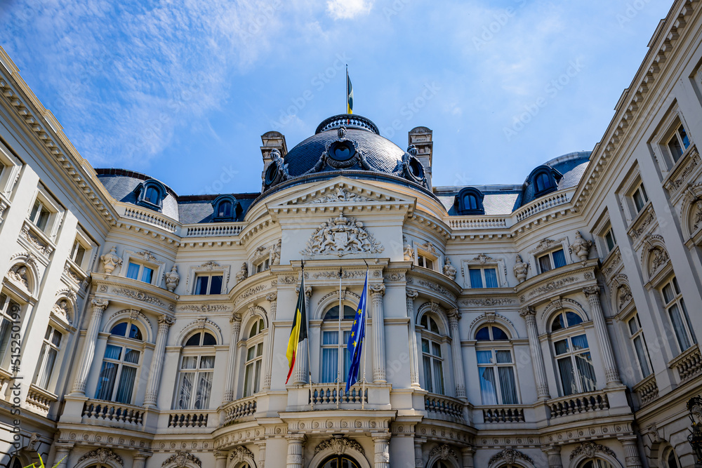 La cour des comptes à Bruxelles