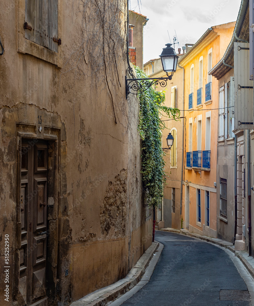 Fototapeta premium Narrow old street Bеziers France