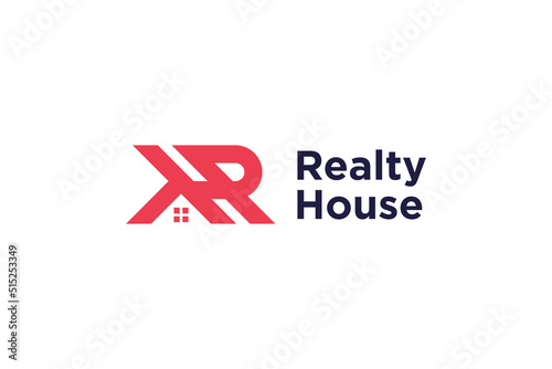 Letter RH for Realty House Logo Design