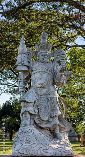 Estatua templo budista