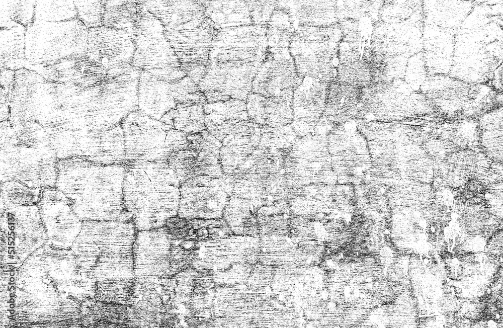 Abstract grunge texture distressed overlay. Black and white dirty old grain, concrete texture for background.