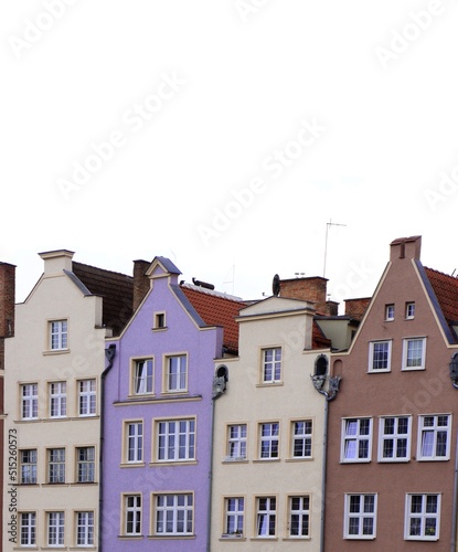 Fototapeta Naklejka Na Ścianę i Meble -  Colourful houses, architecture, the street.