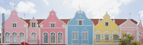 Dutch Colonial Architecture in Oranjestad, Aruba