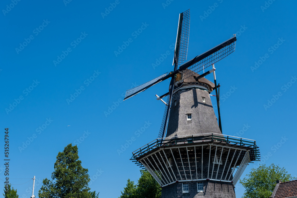 De Gooyer Windmill in Amsterdam, Netherlands