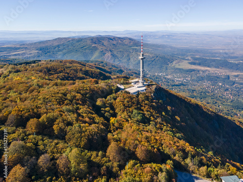 Aerial view of Vitosha Mountain at Kopititoto area, Bulgaria photo