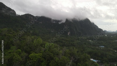 Wallpaper Mural The aerial views of Phang Nga Province and Phang Nga Bay in Thailand Torontodigital.ca