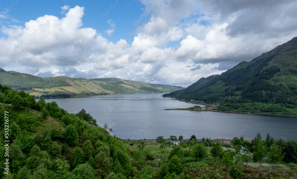 Loch Duich from the Five Sisters climb