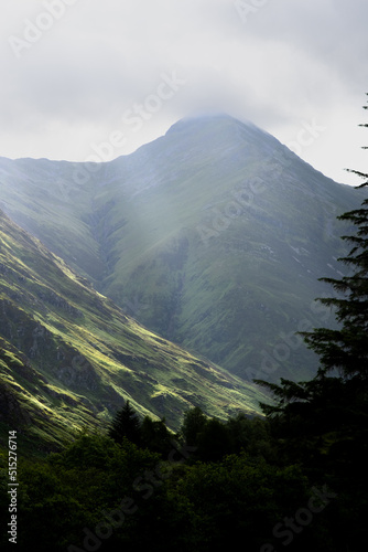 Sgurr Fhuaran in the Morning sun photo